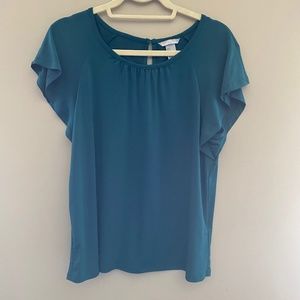 Green Draping H&M Top